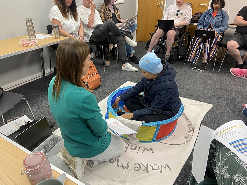 Encouraging independence and exploration